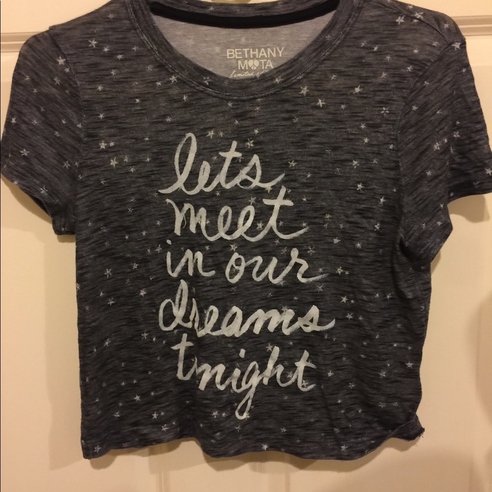 Bethany Mota short sleeve tee shirt